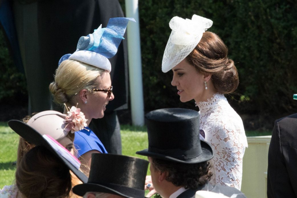 Zara Tindall and Catherine, Duchess of Cambridgeascot 2017